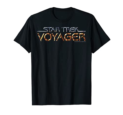 Star Trek Voyager Title Logo T-Shirt