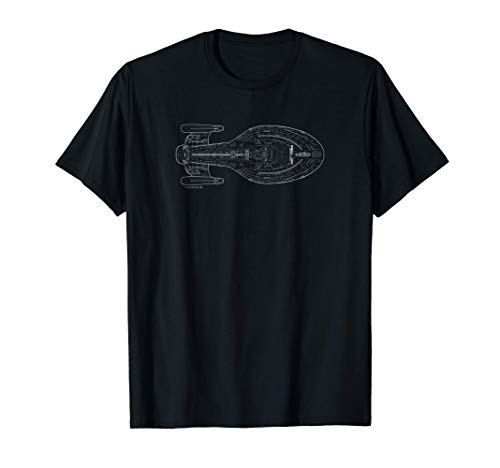 Star Trek: Voyager Schematic T-Shirt