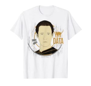 Star Trek: The Next Generation Data Head Shot T-Shirt