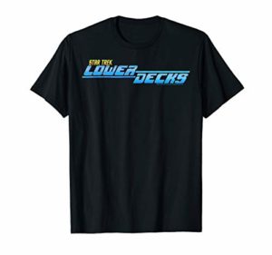Star Trek: Lower Decks Blue Logo T-Shirt