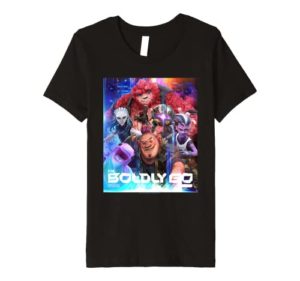 Kids Star Trek: Prodigy Boldly Go Poster Premium T-Shirt