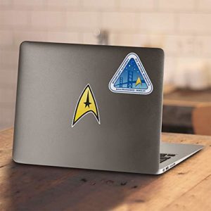 Popfunk Star Trek Distressed Starfleet Academy Kids Youth Pullover Hoodie & Stickers (X-Large)