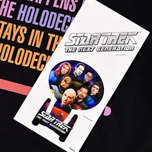 Star Trek Next Generation Holodeck Secrets T Shirt & Stickers (X-Large)