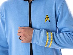 Star Trek The Original Series TOS Blue Spock Loungers (S/M)