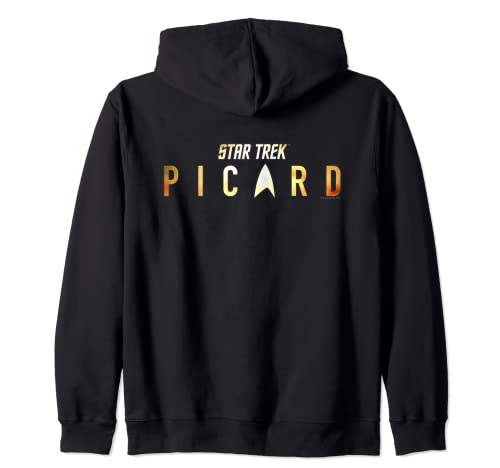 Star Trek Picard Logo Rendered Zip Hoodie